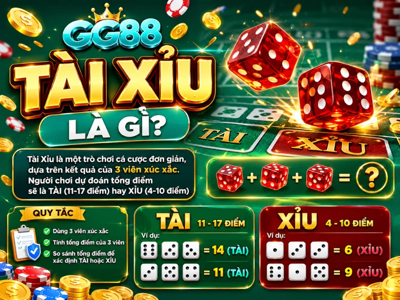 Tài Xỉu GG88 Là Gì?