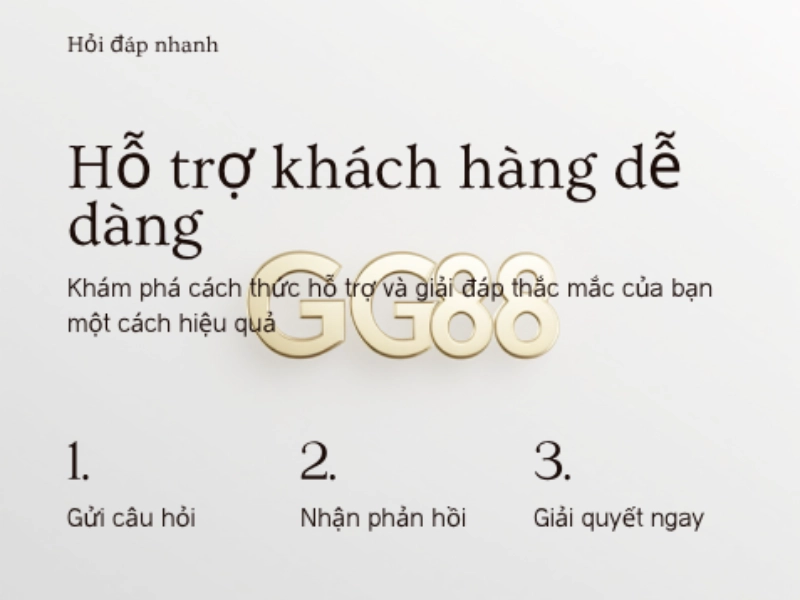 Vì Sao Nên Đọc Câu Hỏi Thường Gặp GG88 Trước Khi Thao Tác?